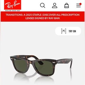 Wayfarer sunglasses
